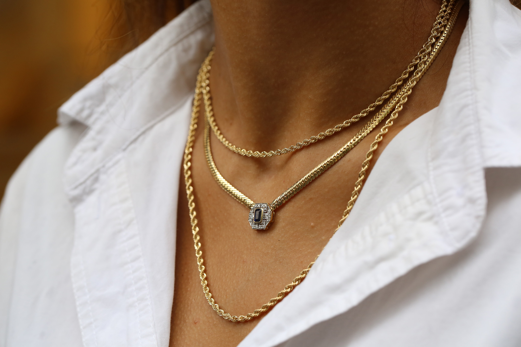 Arte Safir Kolye