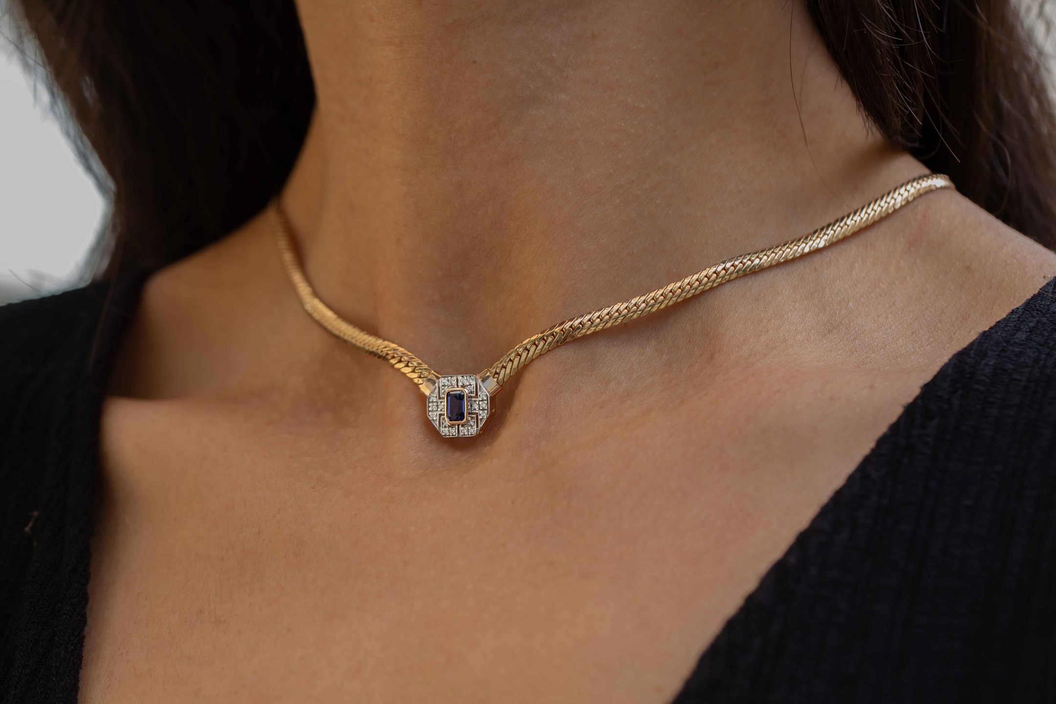 Arte Safir Kolye