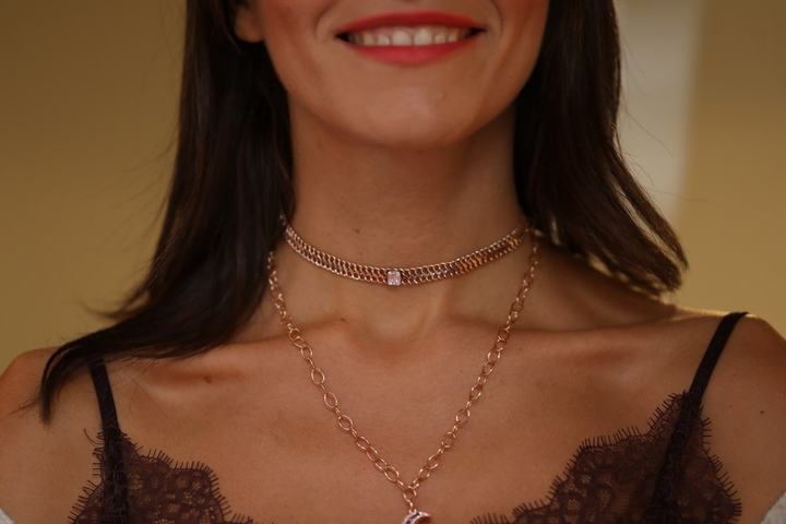 REİS - Baget Pırlanta Choker (1)