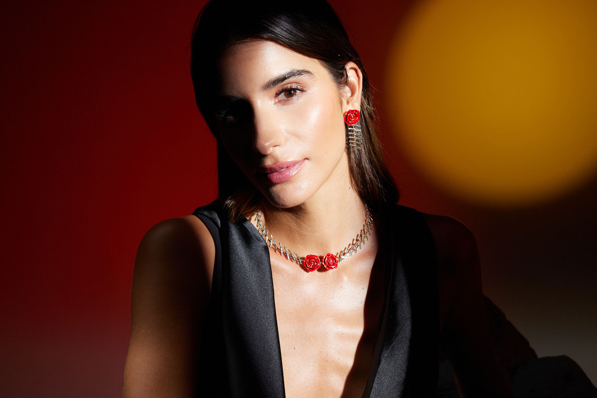 Bıçak ve Gül Choker