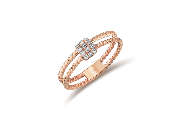 REİS - Double Baguette Ring