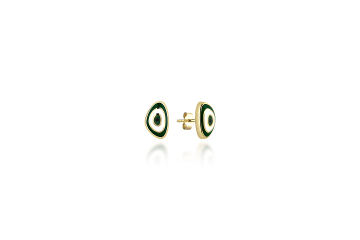 Esperanza Mini Green Earring - REİS