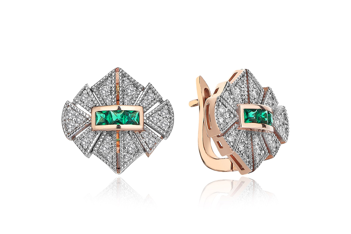 REİS - Gotham Green Earring (1)