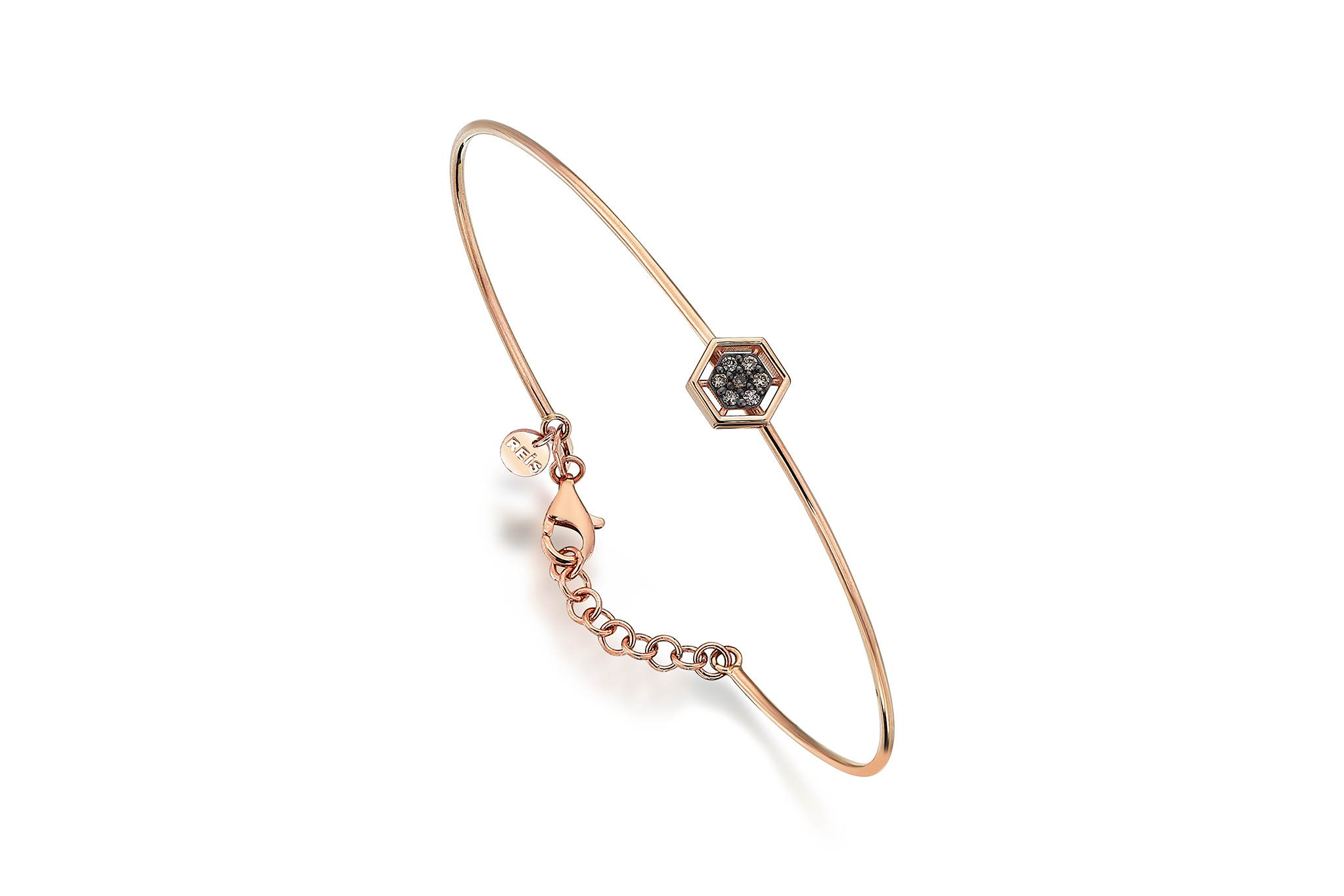 Hexa Brown Bangle - REİS