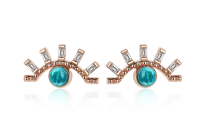 REİS - Mavi Ay Earring (1)