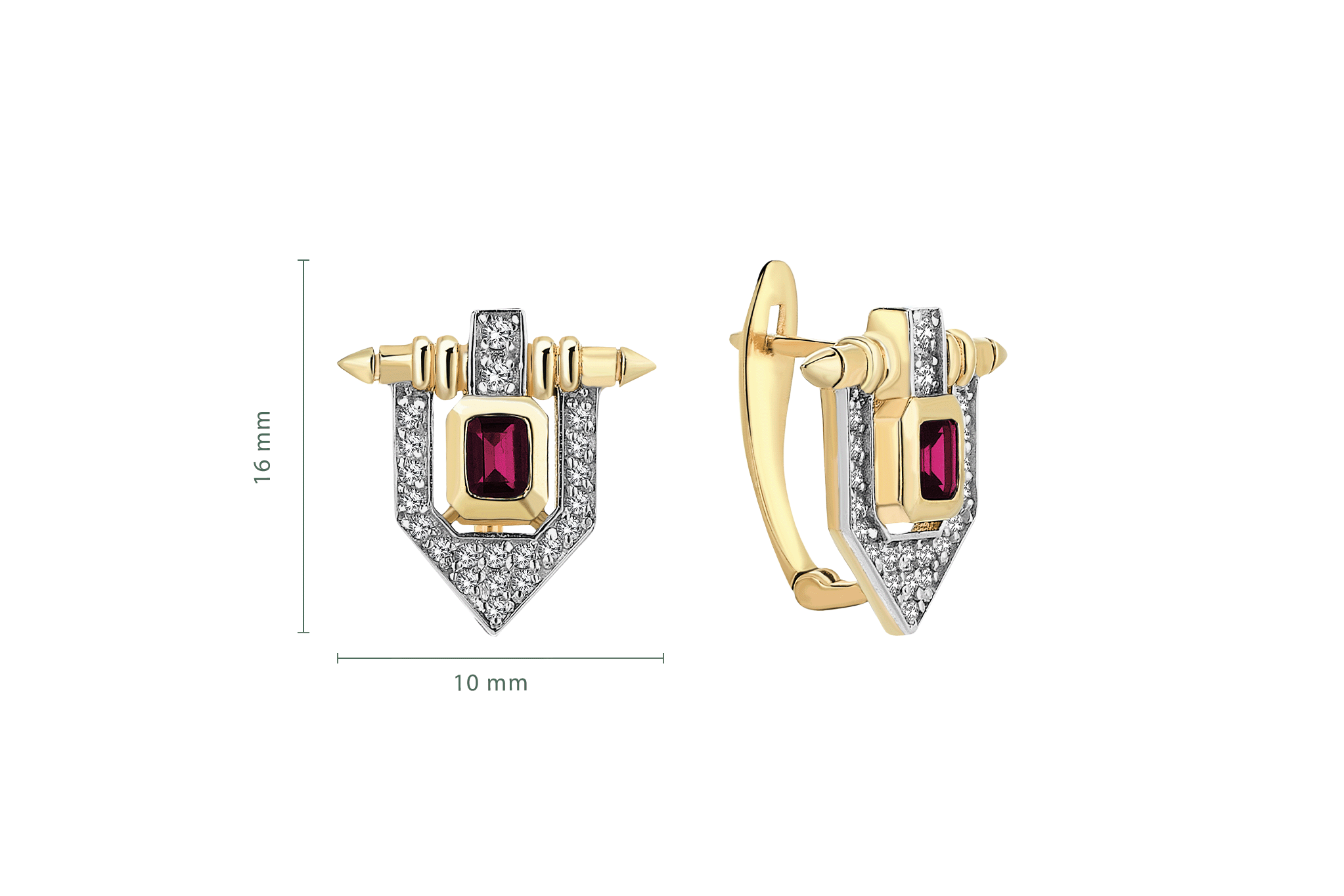 Prego Arma Earring