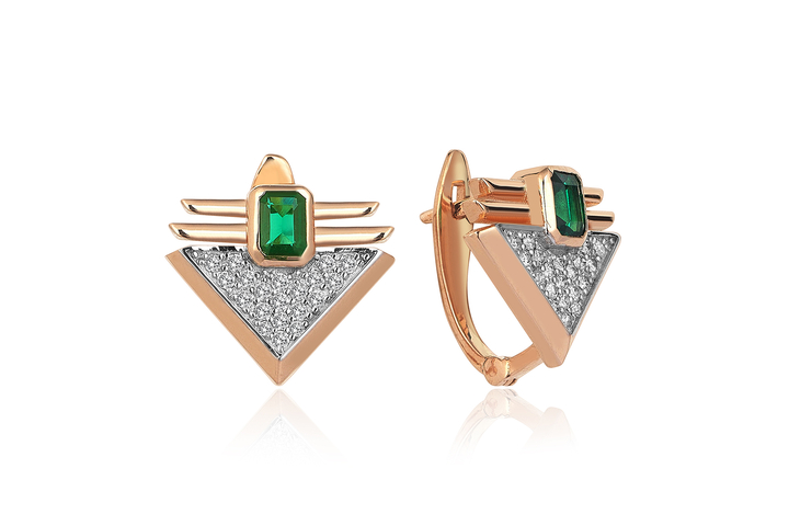 REİS - Prego Green Earring (1)