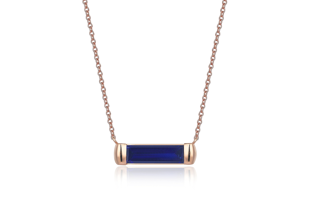 Safir Line Kolye (2)