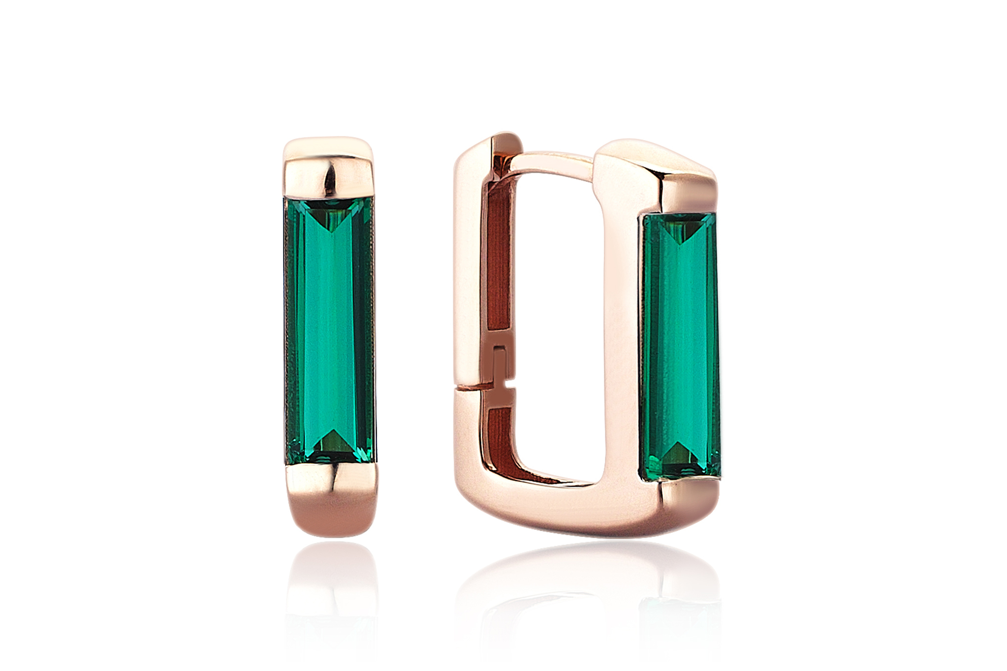 Zümrüt Line Earring - REİS